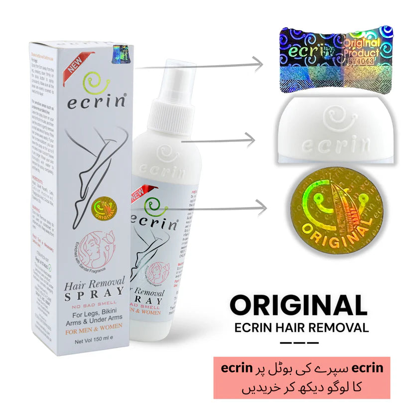 Ecrin Hair Remover Spray – The Original