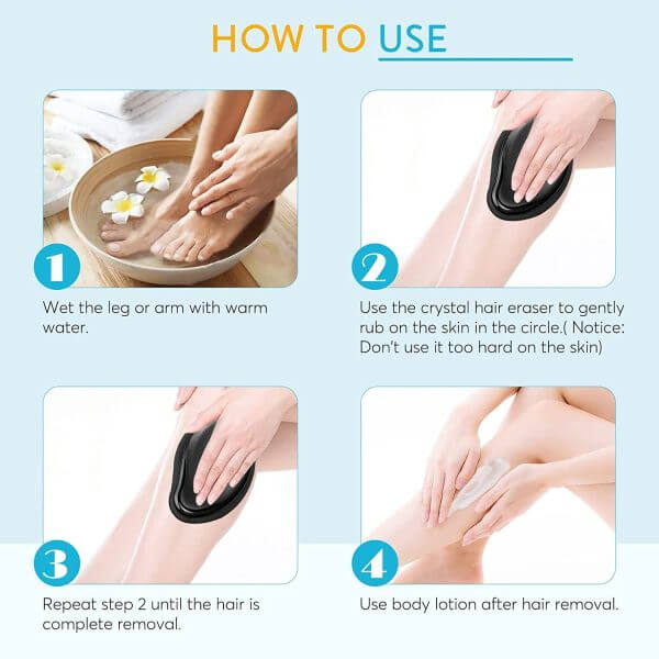 Magic Crystal Hair Remover Bleame Crystal Hair Eraser