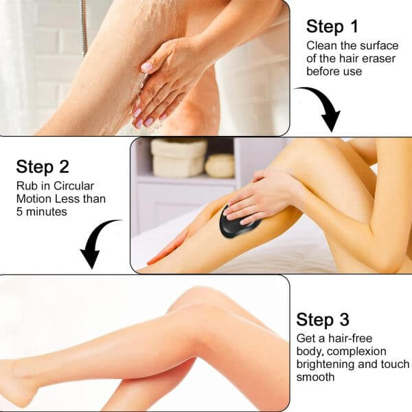 Magic Crystal Hair Remover Bleame Crystal Hair Eraser