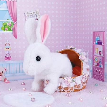 Interactive Electronic Rabbit With Walking And Talking Toy