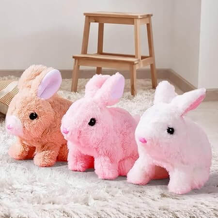 Interactive Electronic Rabbit With Walking And Talking Toy