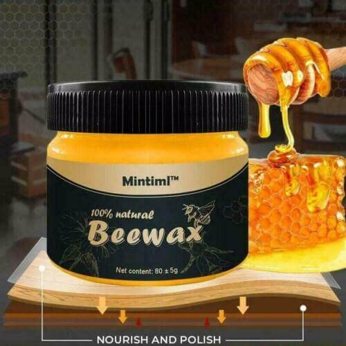 Wood Seasoning Beewax Complete Solution Furniture Care 1 Polishing Beeswax 85 Gm